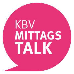 Rosa Sprechblase KBV Mittagstalk