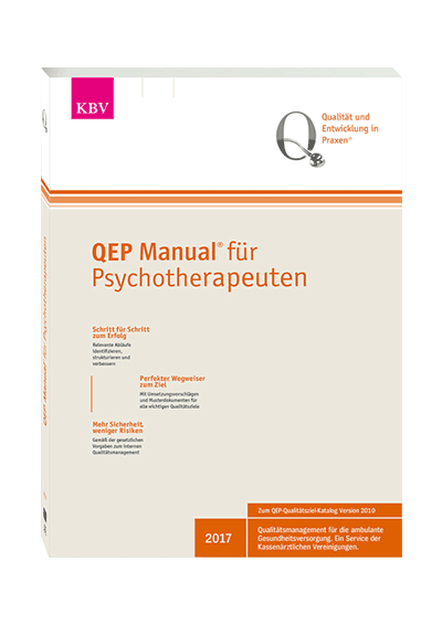 Titel QEP-Manual für Psychotherapeuten