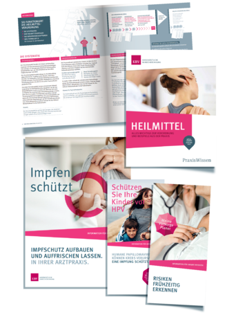 Verschiedene Publikationen der Kassenärztlichen Bundesvereinigung