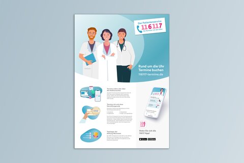 Poster 116117 Terminservice