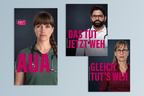 Gleich tut's weh/Das tut jetzt weh/Aua