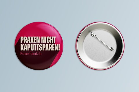 Ansicht des Buttons zur Kampagne