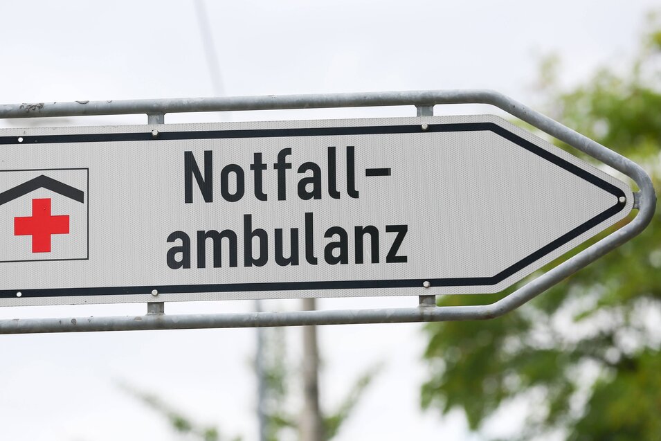 Schild Notfallambulanz
