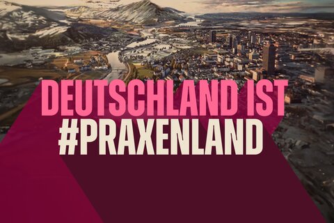 Deutschland ist Hashtag Praxenland