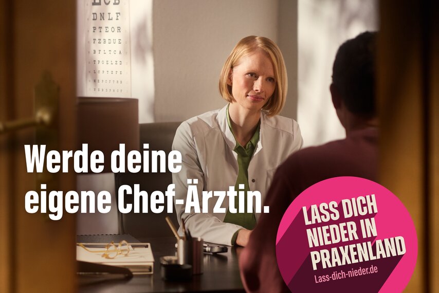 Werde deine eigene Chef-Ärztin. Lass dich nieder in Praxenland. Lass-dich-nieder.de