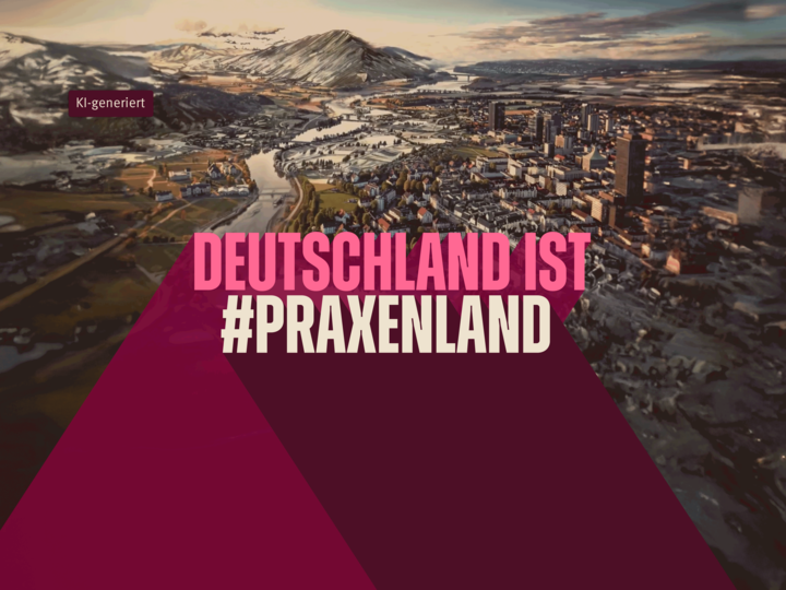 Deutschland ist Hashtag Praxenland